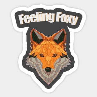 Feeling Foxy Sticker